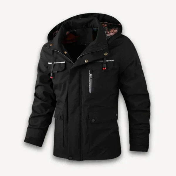 Wasserdichte, isolierte schneejacke für herren