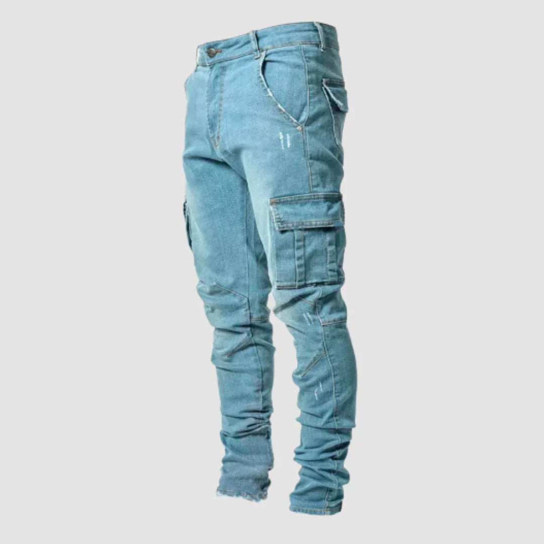 Lässige jeans mittelstarker ultra-stretch - Aris