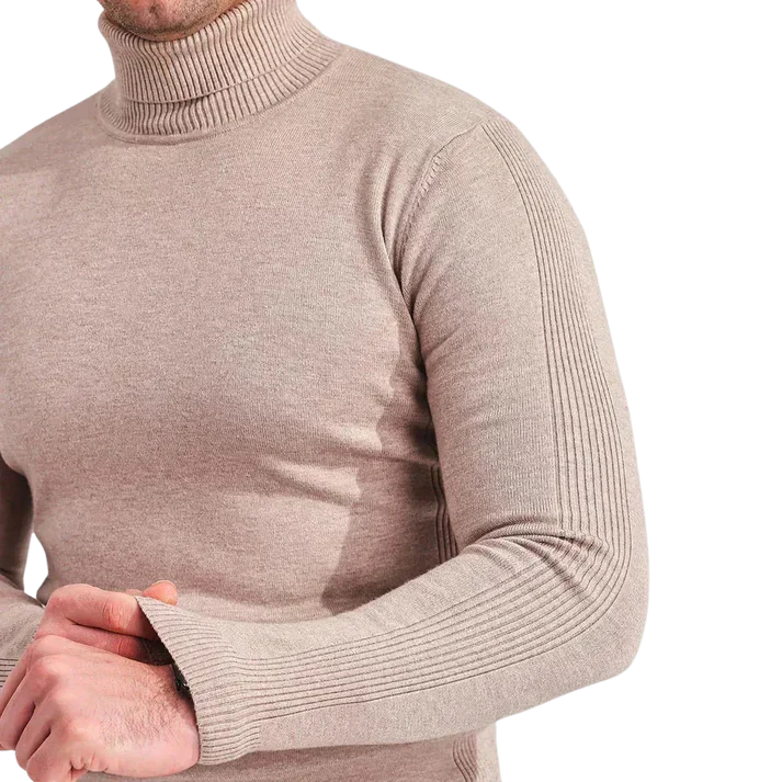 Noah – cashmere rollkragenpullover mit slim fit