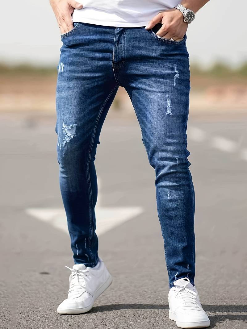 Bennett used-look-jeans für herren