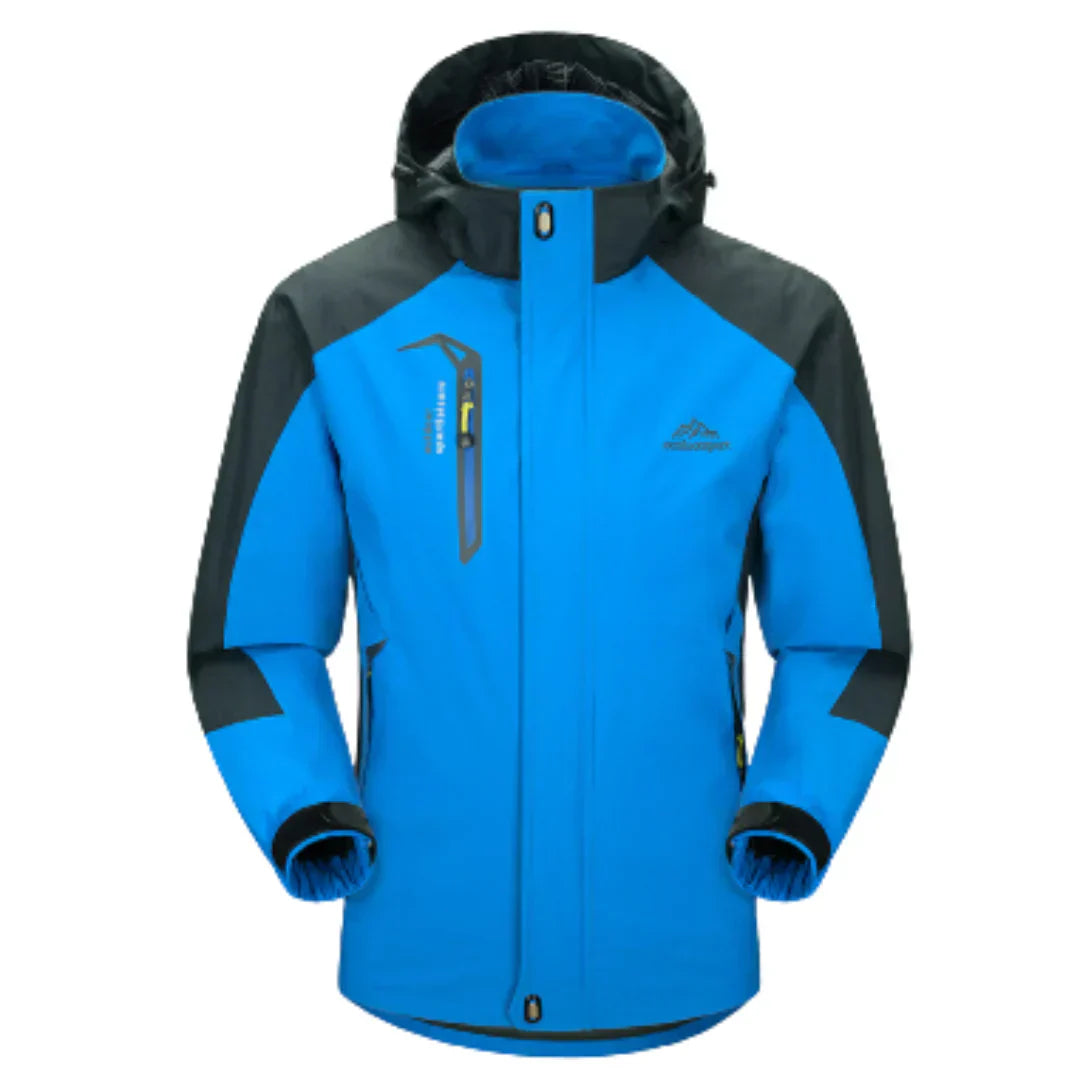 Herren outdoor-winterjacke mit kapuze – wetterbeständig & warm