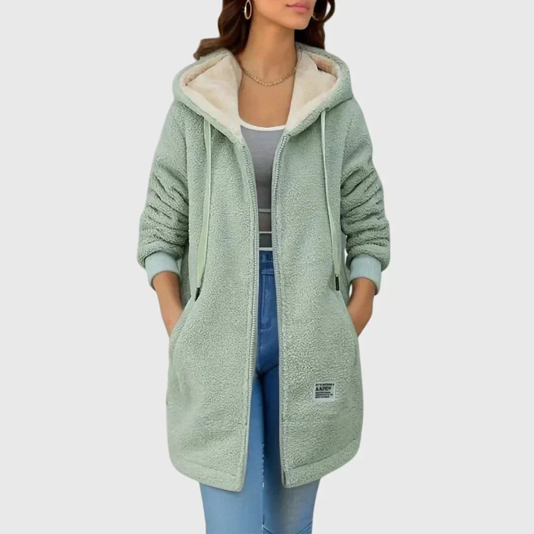 Birgitta | damen fleecejacke – stil und wärme für kalte tage