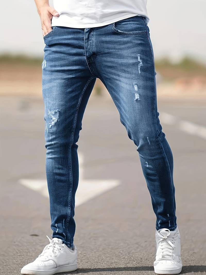 Bennett used-look-jeans für herren