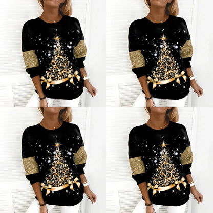 Pine weihnachtspullover mit baummotiv – unisex