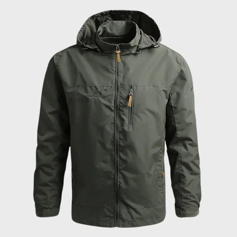 Wasserdichte outdoorjacke für herren – herren