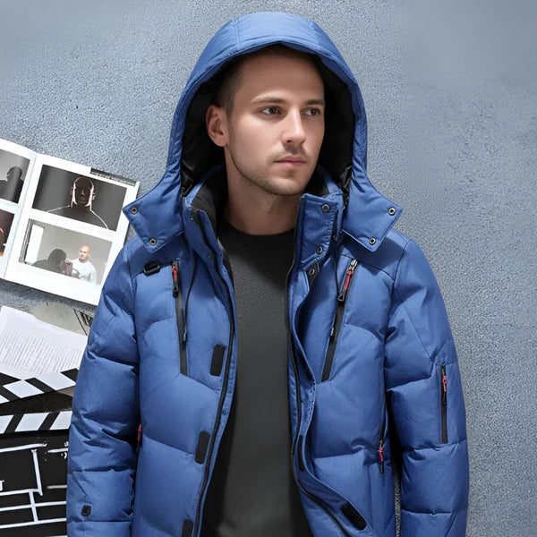 Wasserdichter herren-winterparka – herren