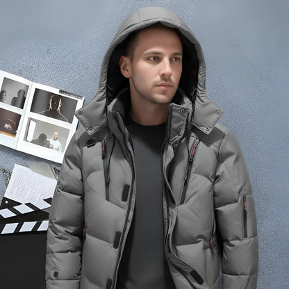 Wasserdichter herren-winterparka – herren