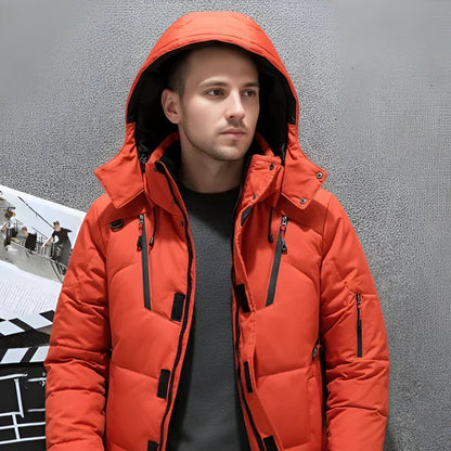 Wasserdichter herren-winterparka – herren