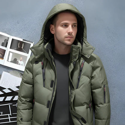 Wasserdichter herren-winterparka – herren