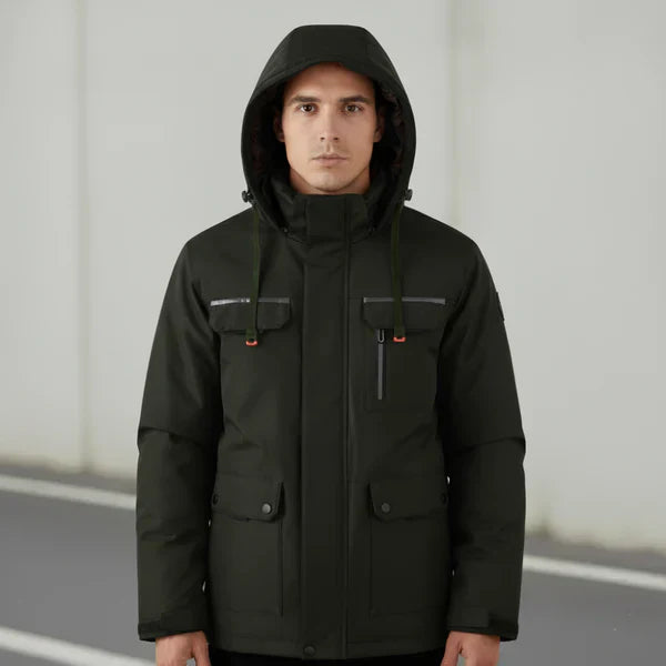 Wasserdichte, isolierte schneejacke für herren