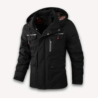 Wasserdichte, isolierte schneejacke für herren