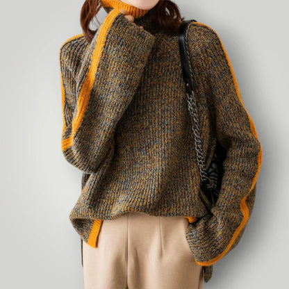 Breseis damen pullover – lässiger soft-knit look