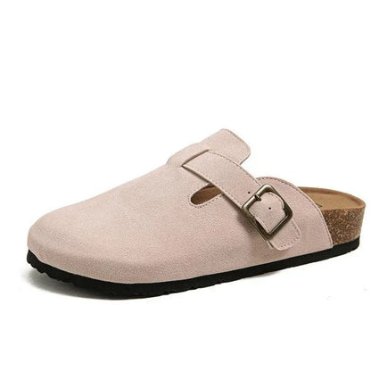 Hochwertige unisex-boston-sandalen aus leder: stil und qualität vereint