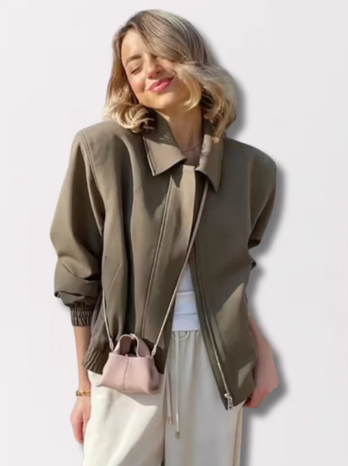 Scarlett - warm wattierte damenjacke mit kapuze