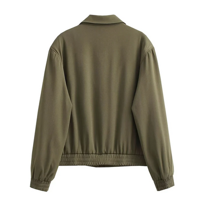 Scarlett - warm wattierte damenjacke mit kapuze