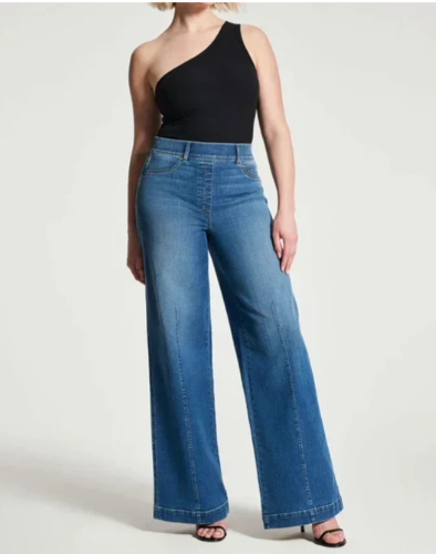 Weit geschnittene jeans mit front