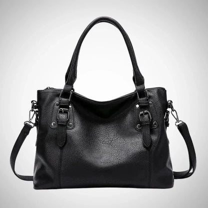 Abby wandelbare lederhandtasche – damen