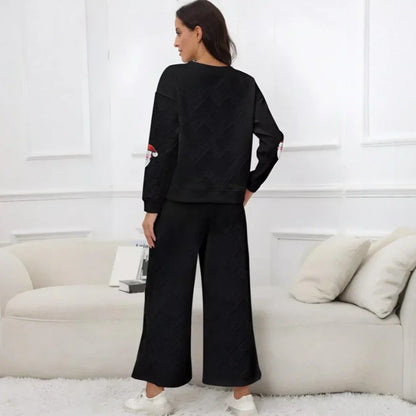 Weihnachtspyjama-set für damen