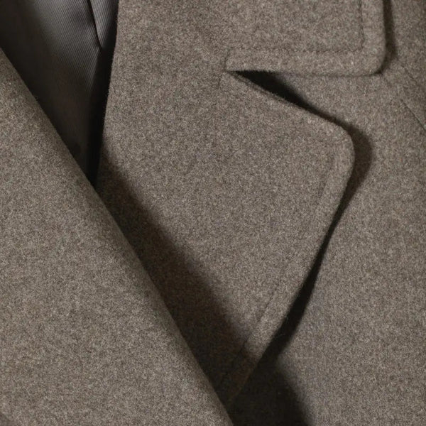 Oversize-wollmantel für damen, lässig-schick