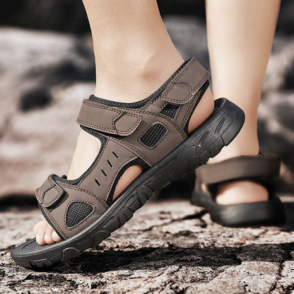 Hugh – klassische herrensandalen, stilvoll und bequem