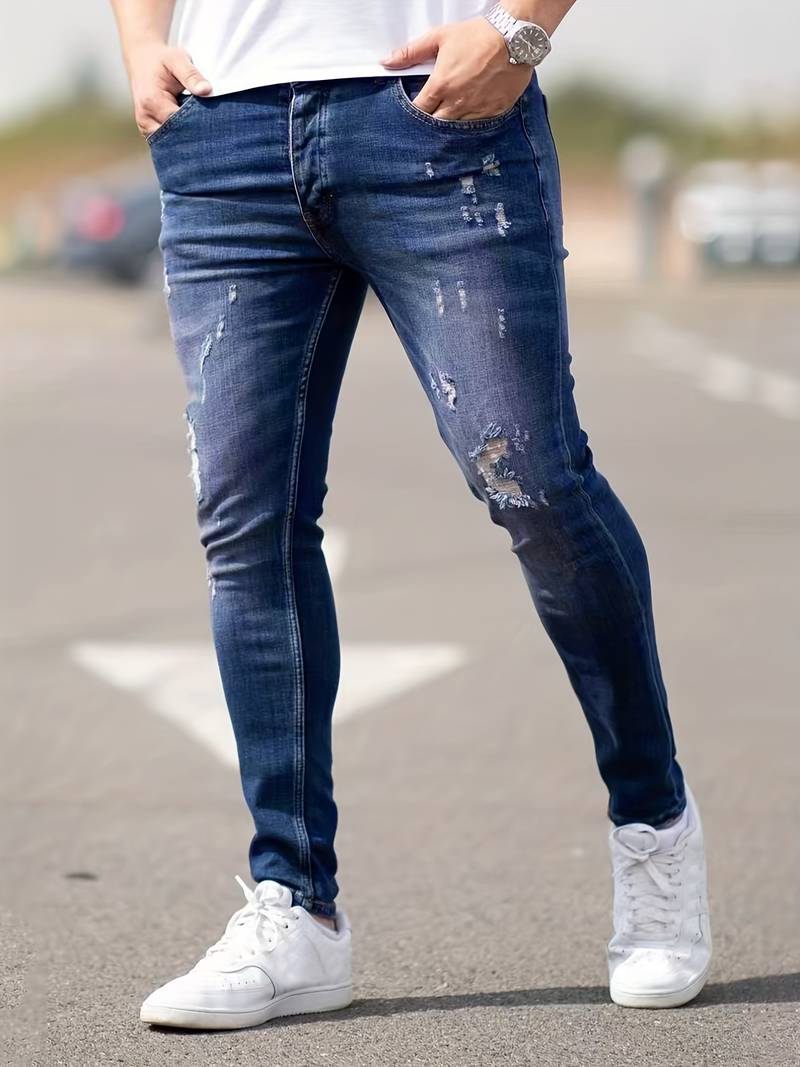 Bennett used-look-jeans für herren