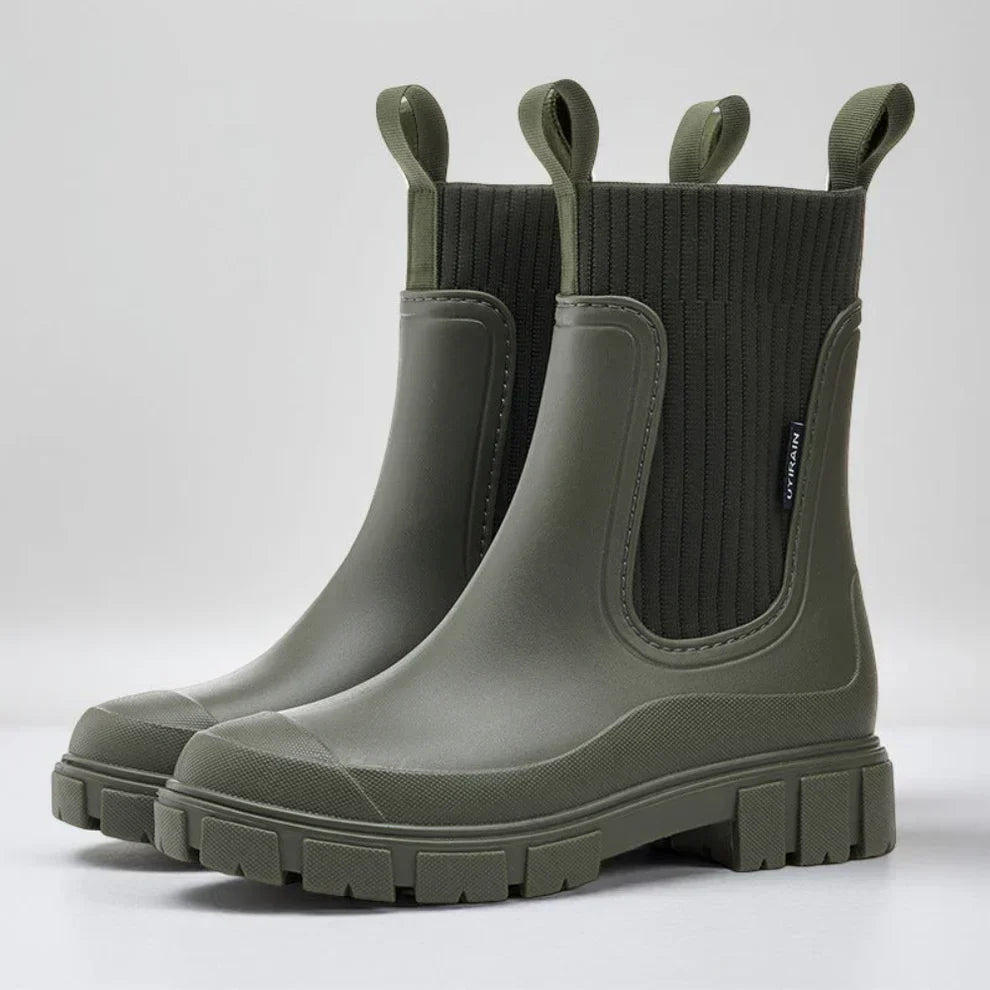 Wasserdichte chelsea-stiefeletten für damen – damen