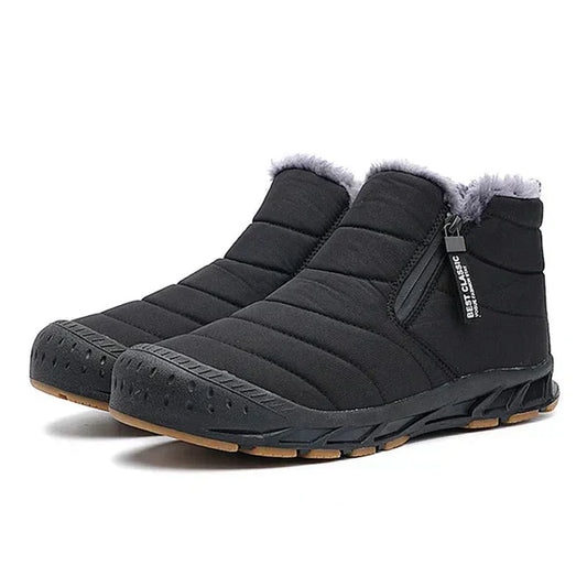 Frostpeak – wasserdichte winterstiefel mit warmem futter
