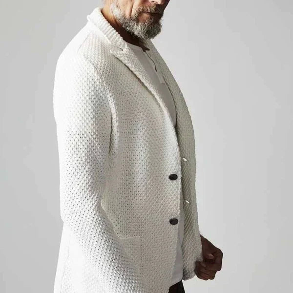 Reiner – blazer mit fischgratmuster im klassischen design