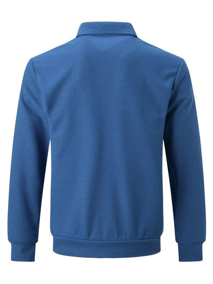 Retrotextur vintage-reibverschlussjacke für herren